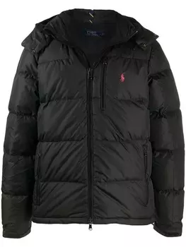 Polo Ralph Lauren пуховик с капюшоном, черный