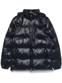Polo Ralph Lauren пуховик с капюшоном, синий