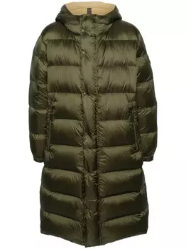 Polo Ralph Lauren пуховик с нашивкой-логотипом, зеленый