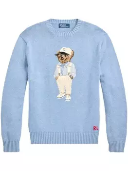 Polo Ralph Lauren пуловер с длинными рукавами, синий