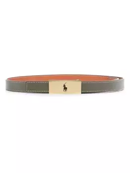 Polo Ralph Lauren ремень Polo ID, зеленый