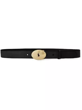 Polo Ralph Lauren ремень Polo Pony, черный