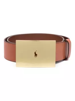 Polo Ralph Lauren ремень Polo Pony, коричневый