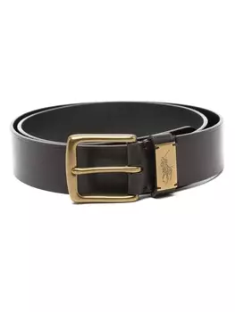 Polo Ralph Lauren ремень Polo-Pony, коричневый
