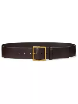 Polo Ralph Lauren ремень с пряжкой, коричневый