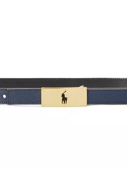 Polo Ralph Lauren ремень с пряжкой, синий