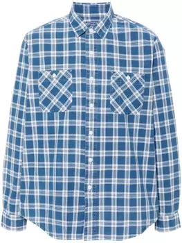 Polo Ralph Lauren рубашка из хлопка в клетку, синий