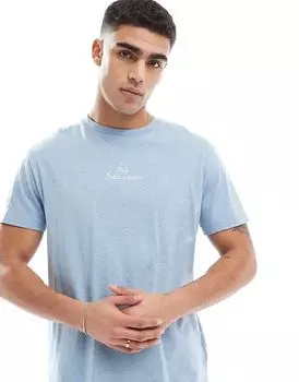 Polo Ralph Lauren – Рубашка из пике светло-голубого цвета с логотипом бренда
