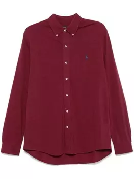 Polo Ralph Lauren рубашка из ткани пике, красный