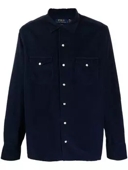 Polo Ralph Lauren рубашка на пуговицах, синий