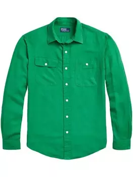 Polo Ralph Lauren рубашка на пуговицах, зеленый