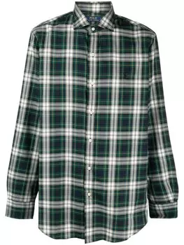 Polo Ralph Lauren рубашка оксфорд в клетку, зеленый