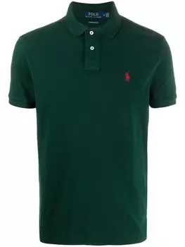Polo Ralph Lauren рубашка поло из ткани пике, зеленый