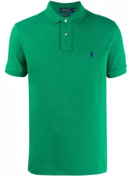 Polo Ralph Lauren рубашка-поло из ткани пике, зеленый