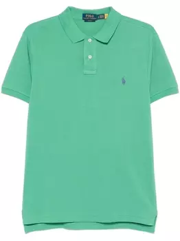 Polo Ralph Lauren рубашка поло из ткани пике, зеленый