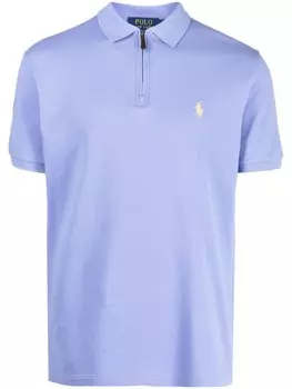 Polo Ralph Lauren рубашка поло Polo Pony с воротником на молнии, синий