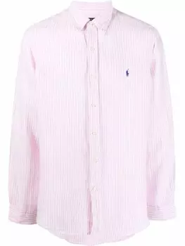 Polo Ralph Lauren рубашка Polo Pony в полоску, розовый
