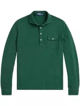 Polo Ralph Lauren рубашка поло с длинными рукавами, зеленый