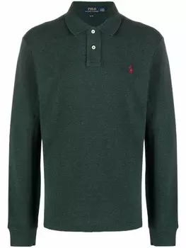 Polo Ralph Lauren рубашка поло с длинными рукавами, зеленый