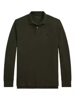 Polo Ralph Lauren рубашка поло с длинными рукавами, зеленый