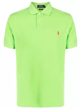 Polo Ralph Lauren рубашка поло с короткими рукавами и логотипом, зеленый