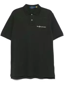 Polo Ralph Lauren рубашка поло с логотипом, черный