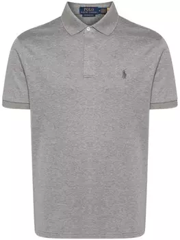 Polo Ralph Lauren рубашка поло с логотипом Polo Pony, серый