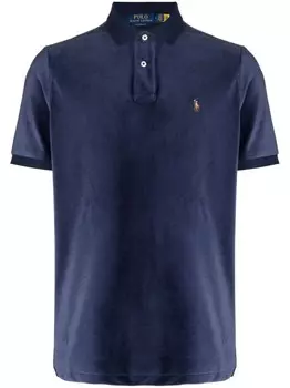 Polo Ralph Lauren рубашка поло с логотипом Polo Pony, синий