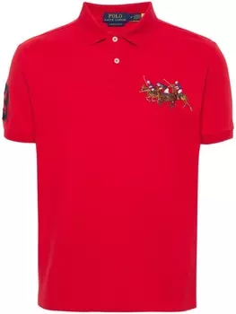 Polo Ralph Lauren рубашка поло с логотипом Polo Pony, красный