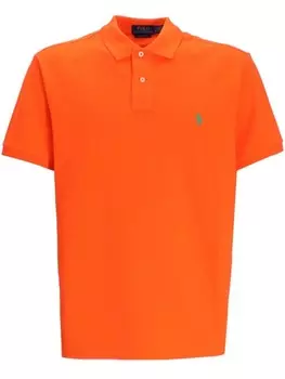 Polo Ralph Lauren рубашка поло с логотипом Polo Pony, оранжевый