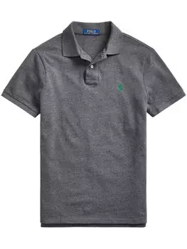 Polo Ralph Lauren рубашка поло с логотипом Polo Pony, серый