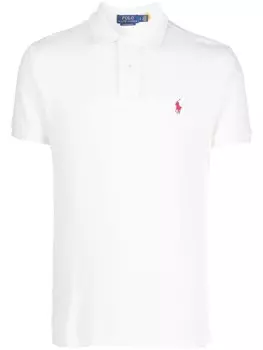 Polo Ralph Lauren рубашка поло с логотипом Polo Pony, белый