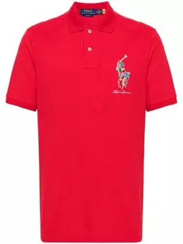 Polo Ralph Lauren рубашка поло с логотипом Polo Pony, красный