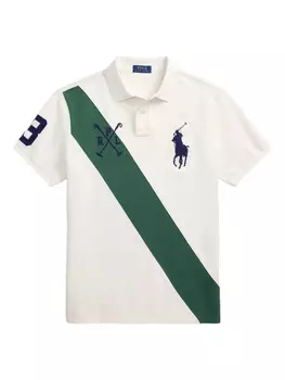 Polo Ralph Lauren рубашка поло с логотипом Polo Pony, белый