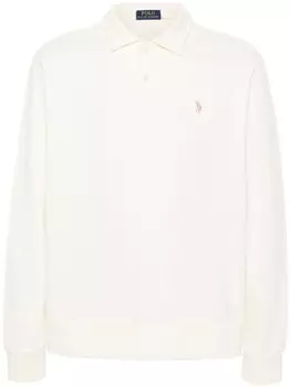 Polo Ralph Lauren рубашка поло с мотивом Polo Pony, нейтральный цвет