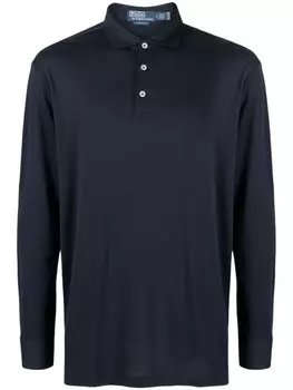 Polo Ralph Lauren рубашка поло с узором Polo Pony, синий