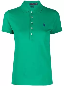 Polo Ralph Lauren рубашка поло с вышитым логотипом, зеленый