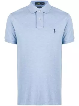 Polo Ralph Lauren рубашка поло с вышитым логотипом, синий