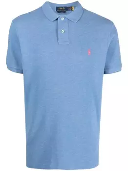 Polo Ralph Lauren рубашка поло с вышитым логотипом, синий