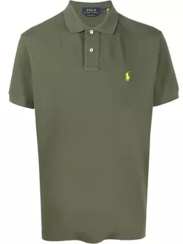 Polo Ralph Lauren рубашка поло с вышитым логотипом, зеленый