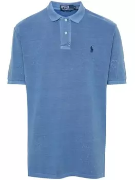 Polo Ralph Lauren рубашка поло с вышитым логотипом, синий