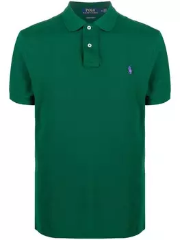 Polo Ralph Lauren рубашка поло с вышитым логотипом, зеленый