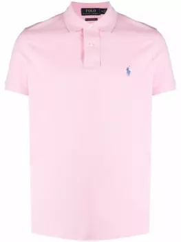 Polo Ralph Lauren рубашка поло с вышитым логотипом, розовый