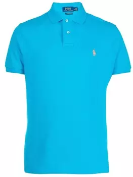 Polo Ralph Lauren рубашка поло с вышитым логотипом, синий