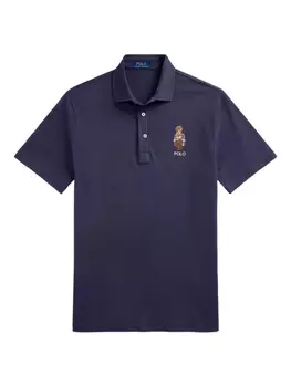 Polo Ralph Lauren рубашка поло с вышитым логотипом, синий