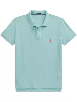 Polo Ralph Lauren рубашка поло с вышивкой Polo Pony, зеленый