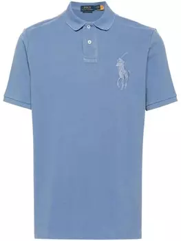 Polo Ralph Lauren рубашка поло с вышивкой Polo Pony, синий