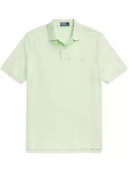 Polo Ralph Lauren рубашка поло с вышивкой Polo Pony, зеленый