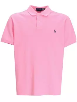 Polo Ralph Lauren рубашка поло с вышивкой Polo Pony, розовый