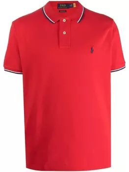 Polo Ralph Lauren рубашка поло с вышивкой, красный